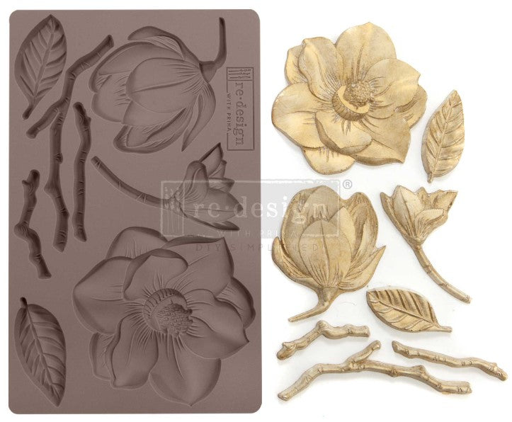 REDESIGN Décor Mould - WINTER BLOOMS (D)